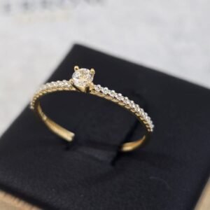 Anel Ayanna em Ouro Amarelo 18K