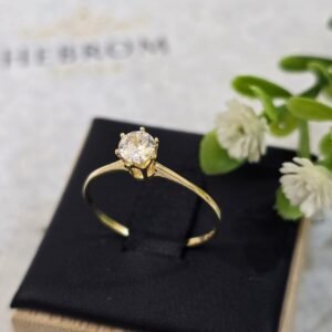 Anel Kaira em Ouro Amarelo 18k